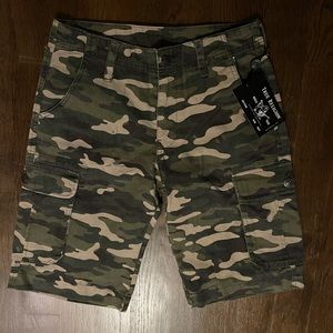 NWT True Religion Cargo Camo Shorts